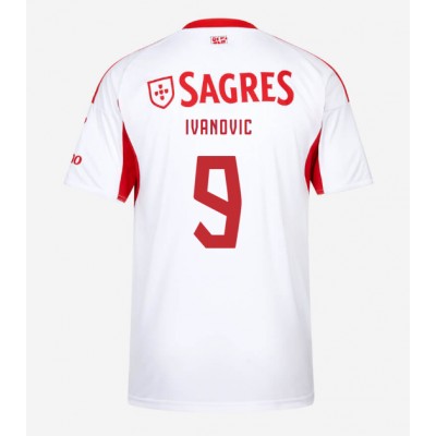 Moški Nogometni dresi Benfica Franjo Ivanovic #9 Tretji 2025-26 Kratek Rokav Moški Nogometni dresi Benfica Franjo Ivanovic #9 Tretji 2025-26 Kratek Rokav